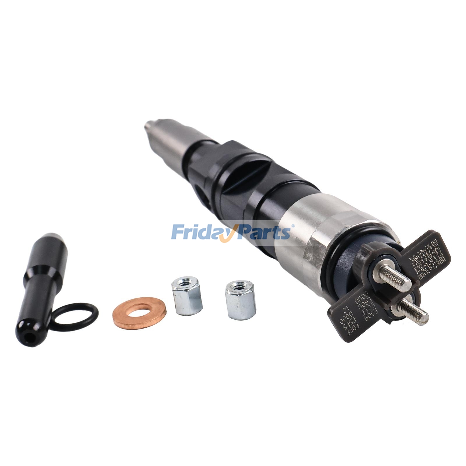 4 piezas de inyector de combustible RE516540 RE507860 095050-5050 para motor John Deere 4045 6068, pulverizador 4720, tractor 6320, 6420, 6520, 6820, 6920, 9550 de FridayParts