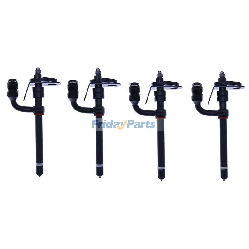 4 PCS Fuel Injector SE500826 RE48786 RE44508 for John Deere 4045 4045T Engine 110 120 230LC 270LC 310E 310G 410G