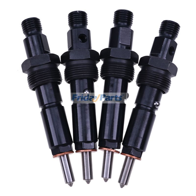 Injetor de combustível 4Pcs 2852869 para motor CASE PX85 New Holland F4GE0454E D666 FridayParts