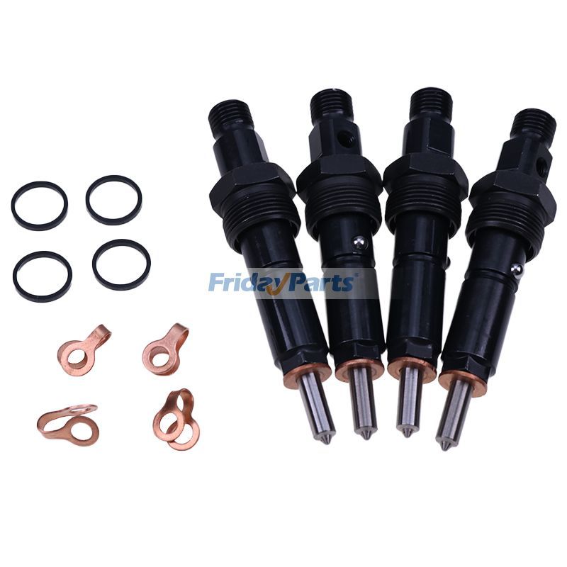 4Pcs Fuel System Injector 2852869 for CASE PX85 New Holland