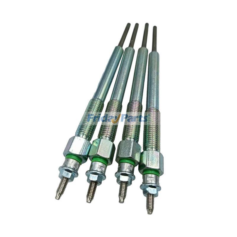 Lot de 4 bougies de préchauffage 8980542560 pour moteur Isuzu 4JJ1 Hitachi Excavatrice ZX110-3 ZX120-3 ZX130-3 ZX135US-3 ZX140W-3 ZX160LC-3 ZX180LC-3pourPour HITACHI
