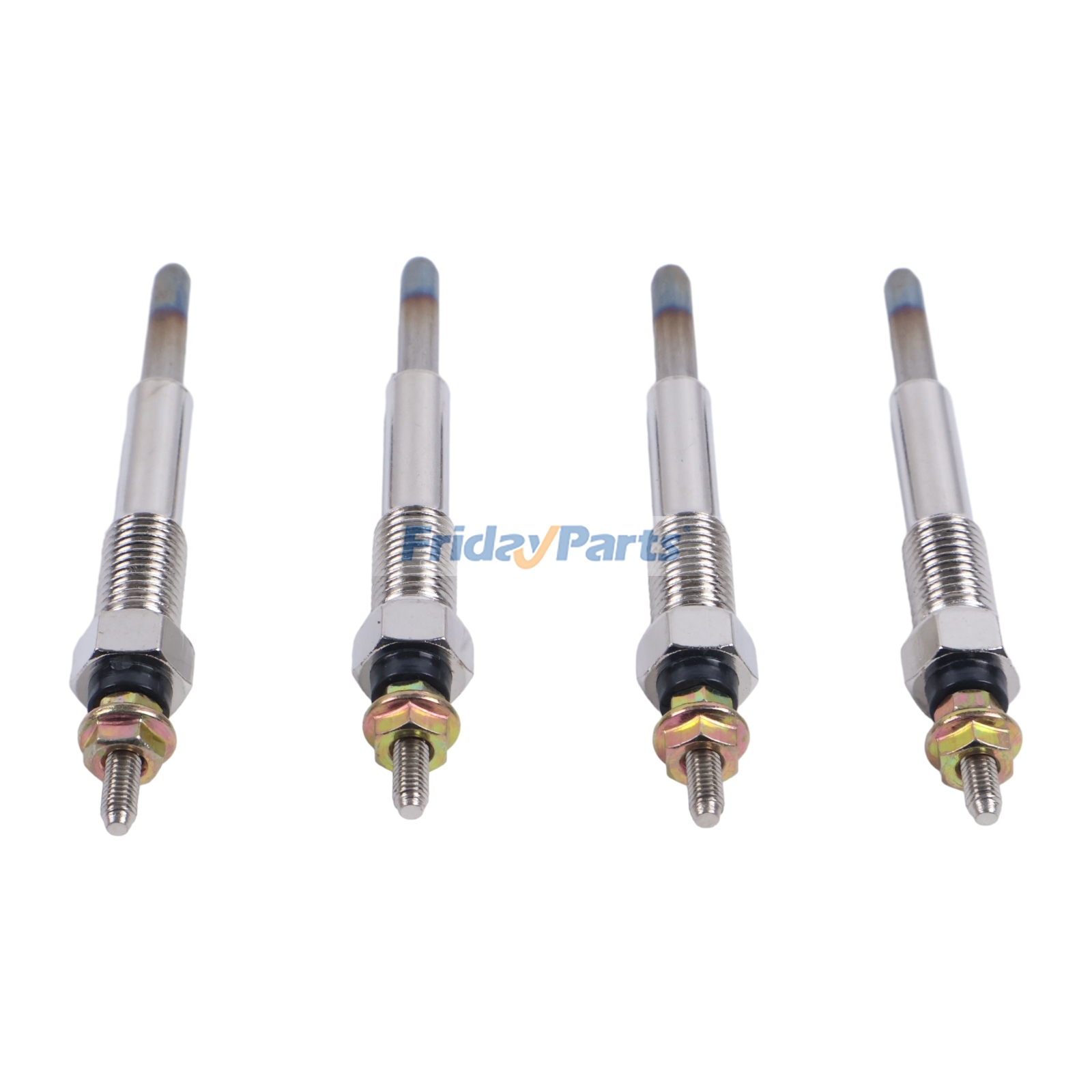 4PCS Glow Plug 9-82511978-0 for Isuzu C240 C190 C201 C221 4BA1 D500 4FA1 C240PKG C240PKJ