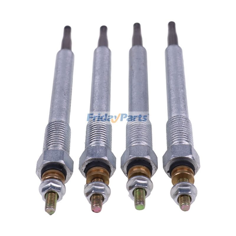 Lot de 4 bougies de préchauffage U2666A005 pour tracteur Iseki TR63 TR633 TR55pourPour Iseki