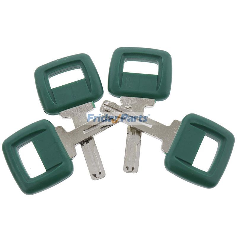 4Pcs Laser Cut Ignition Key Haul Heavy Equipment in Stock in China,USA