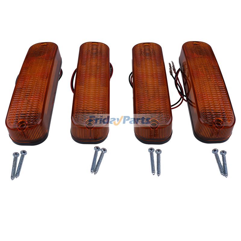 4Pcs LED Flashing Cab Light 4040 4240 4440 46400 4030 4230 4430 4630 For JOHN DEERE Tractor
