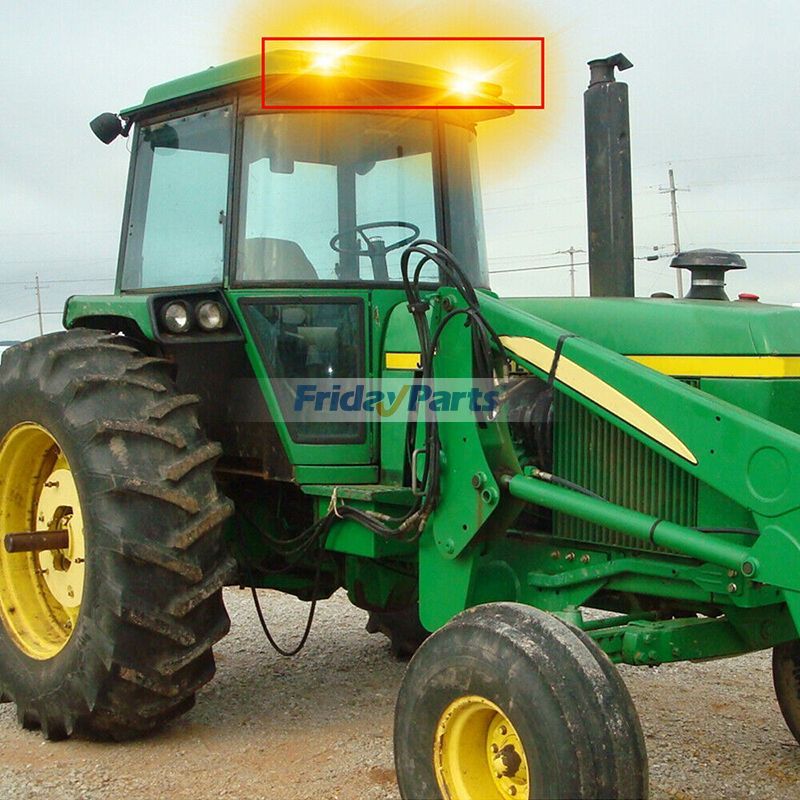 Tractor 4Pcs LED Flashing Cab Light 4040 4240 4440 46400 4030 4230 4430 4630