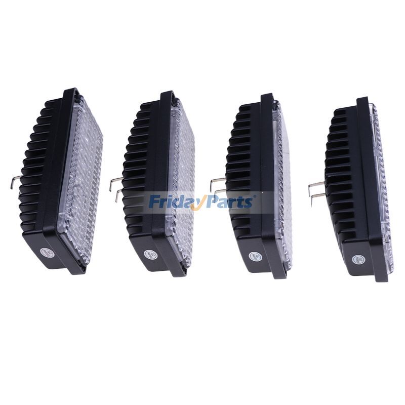 Lot de 4 lampes LED pour cabine supérieure Pour JOHN DEERE