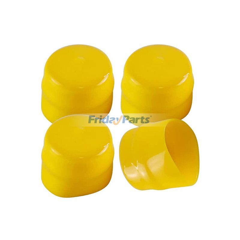 4 Pcs Front Wheel Bearing Hub Cap M143338 for John Deere Tractor D100 D110 D150 E110 E160 G235 GT245 X140 X165 X300 X340 X360 X394