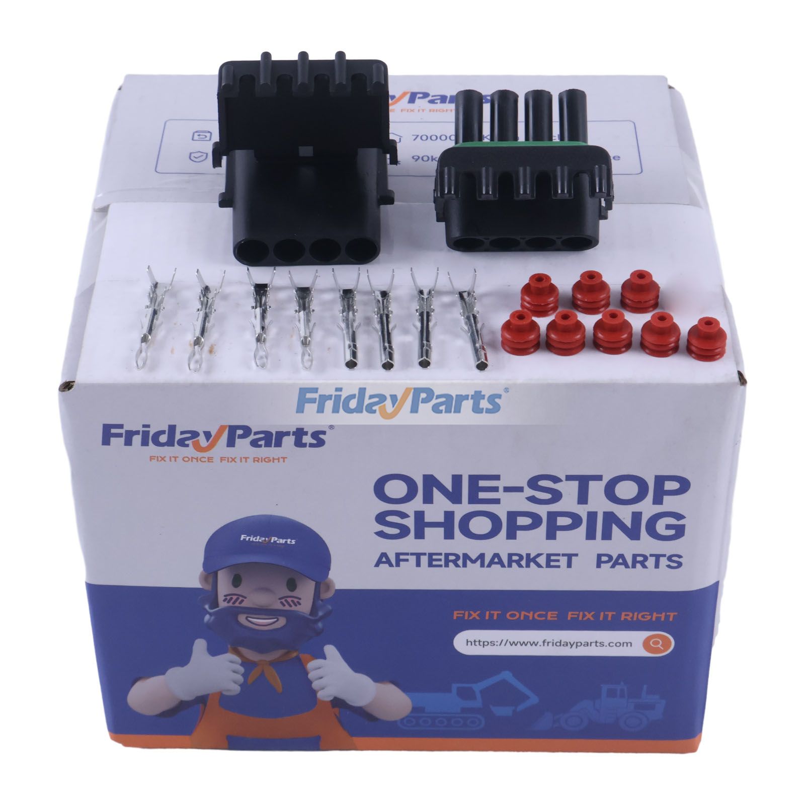 4Pin Auto Auto Stecker DJ3041Y-2.5-11/21 für Motorrad