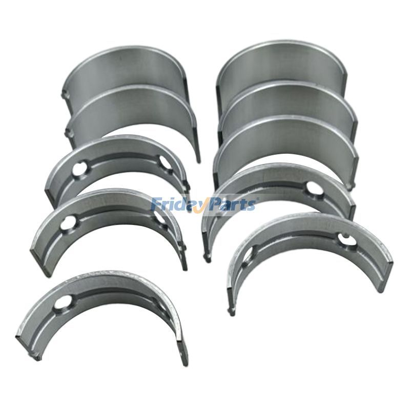 1 juego de cojinetes principales 129001-02931 129150-02871 para motor Yanmar 4TNE88 Komatsu 4D88E-3