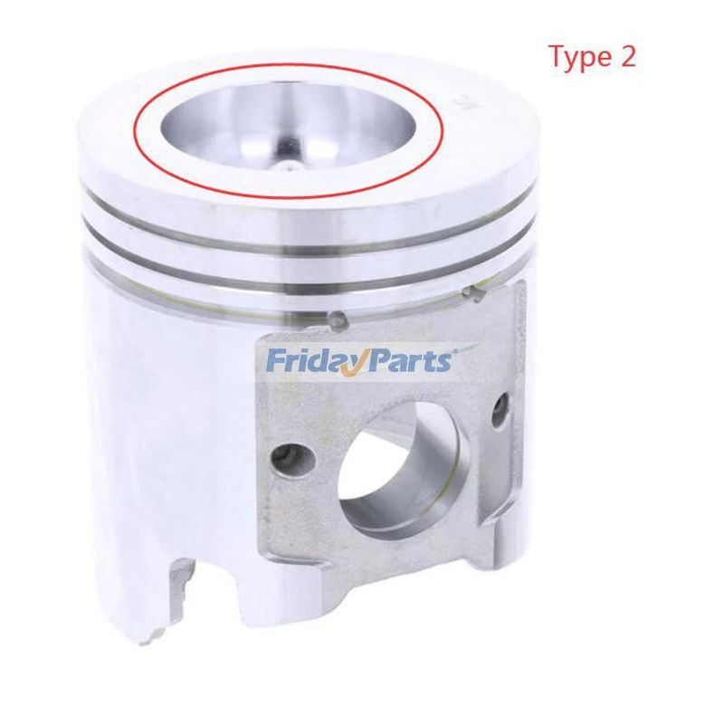 Kit piston avec jeu de segments pour moteur Yanmar 4TNE94 B55W B55W-1 Doosan Daewoo SOLAR 55V ExcavatricepourPour Atlas Copco,Pour DOOSAN,Pour YANMAR