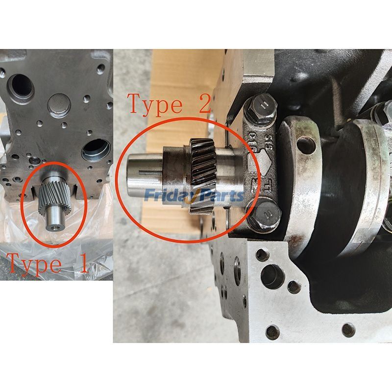 4TNV88 Cylinder Block Assembly & Complete Cylinder Head for
