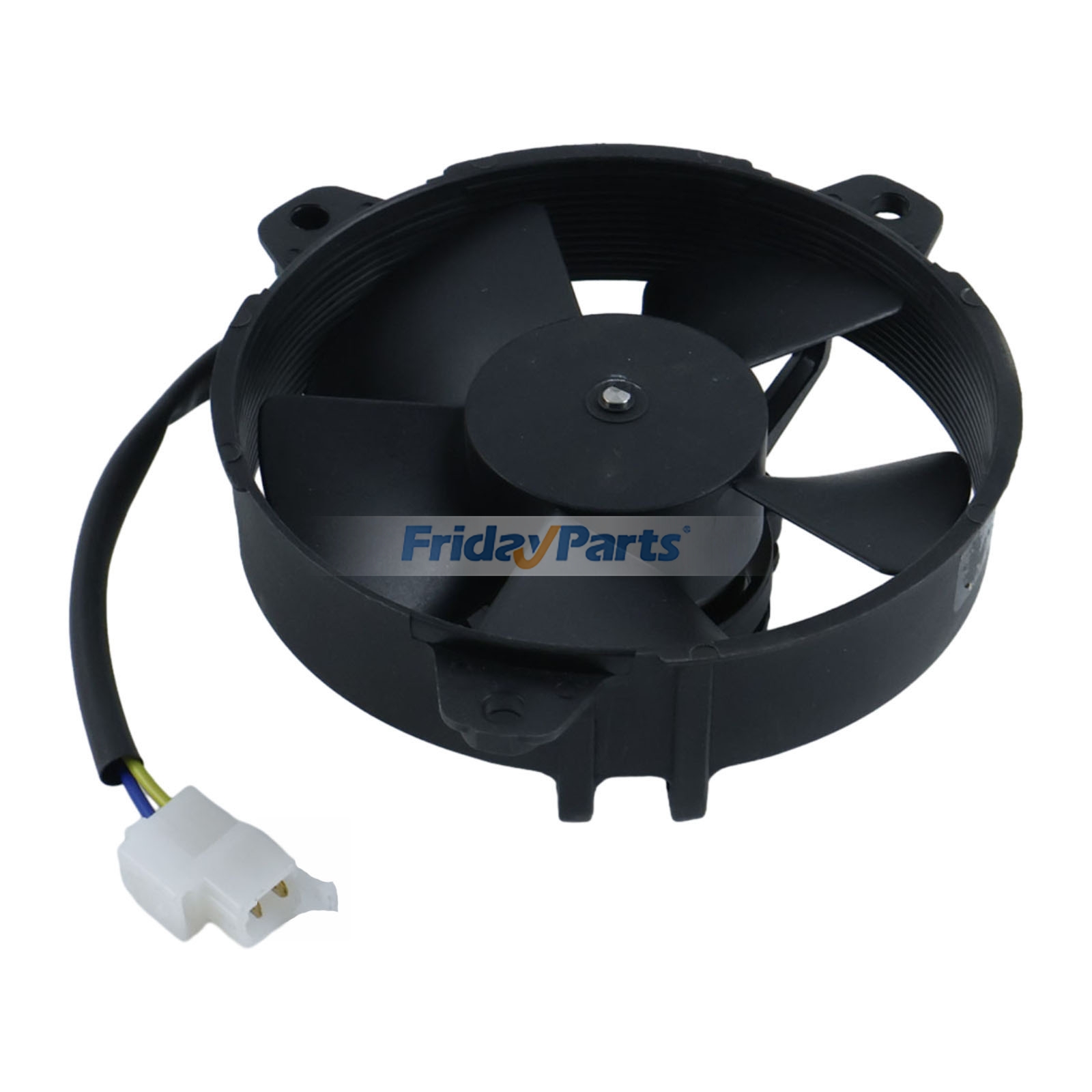 Replacement for Spal 30103013 VA31-A101-46S 12V 307CFM 5.20" Low Profile Pusher Fan with Paddle Blades