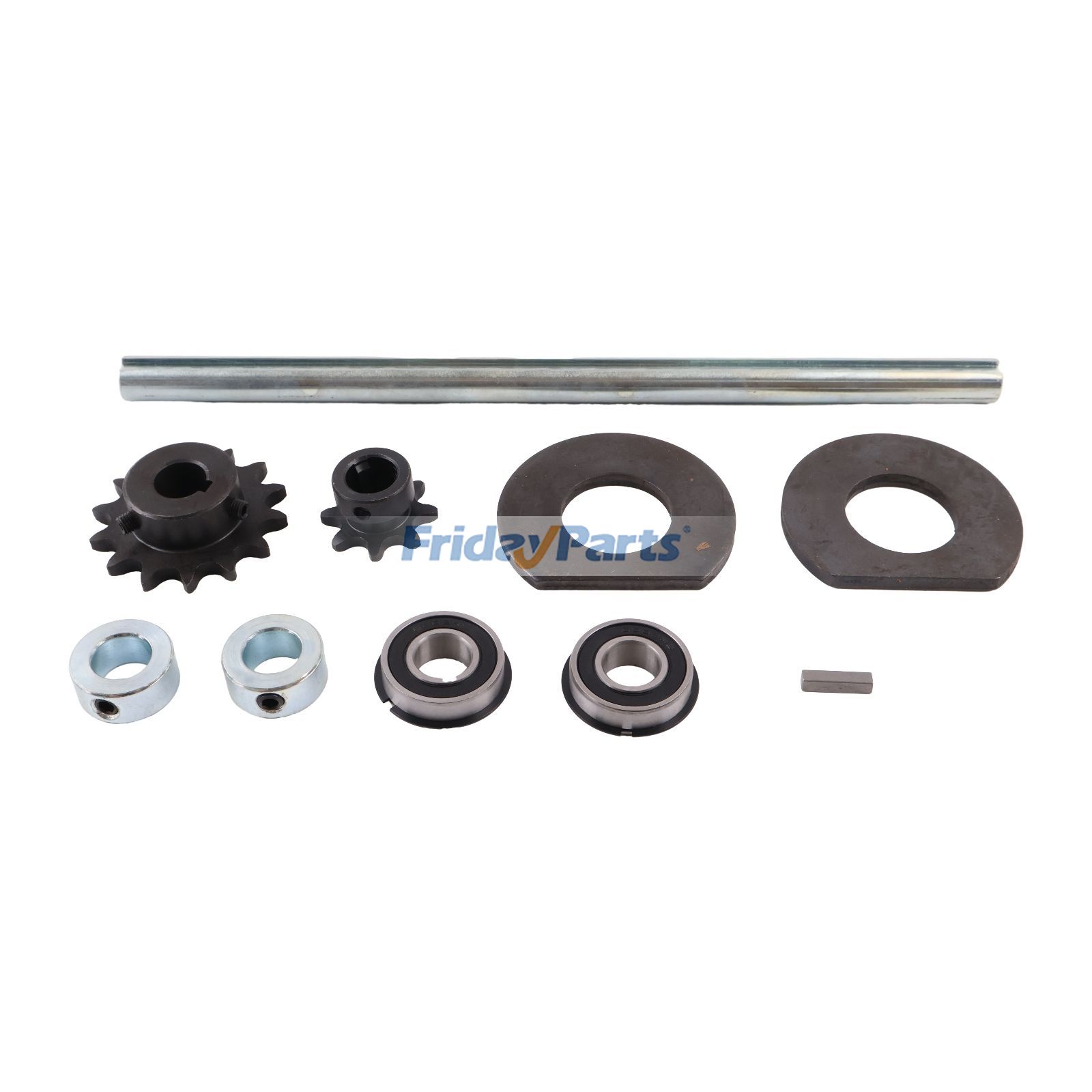 5/8" x 12" Komplettes Zwischenwellen-Kit für Go-Kart-Wagen/Mini-Bike mit 400 410 420 Kettenfür Für andere Marken