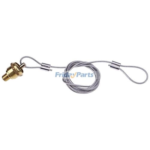 HOT! 2 Pack of 3/8inch NPT Air Tank Drain Valve with 60inch Cable,for Compressor Semi Truck HOT! 2 Pack of 3/8inch NPT Air Tank Drain Valve with 60inch Cable,for Compressor Semi Truck