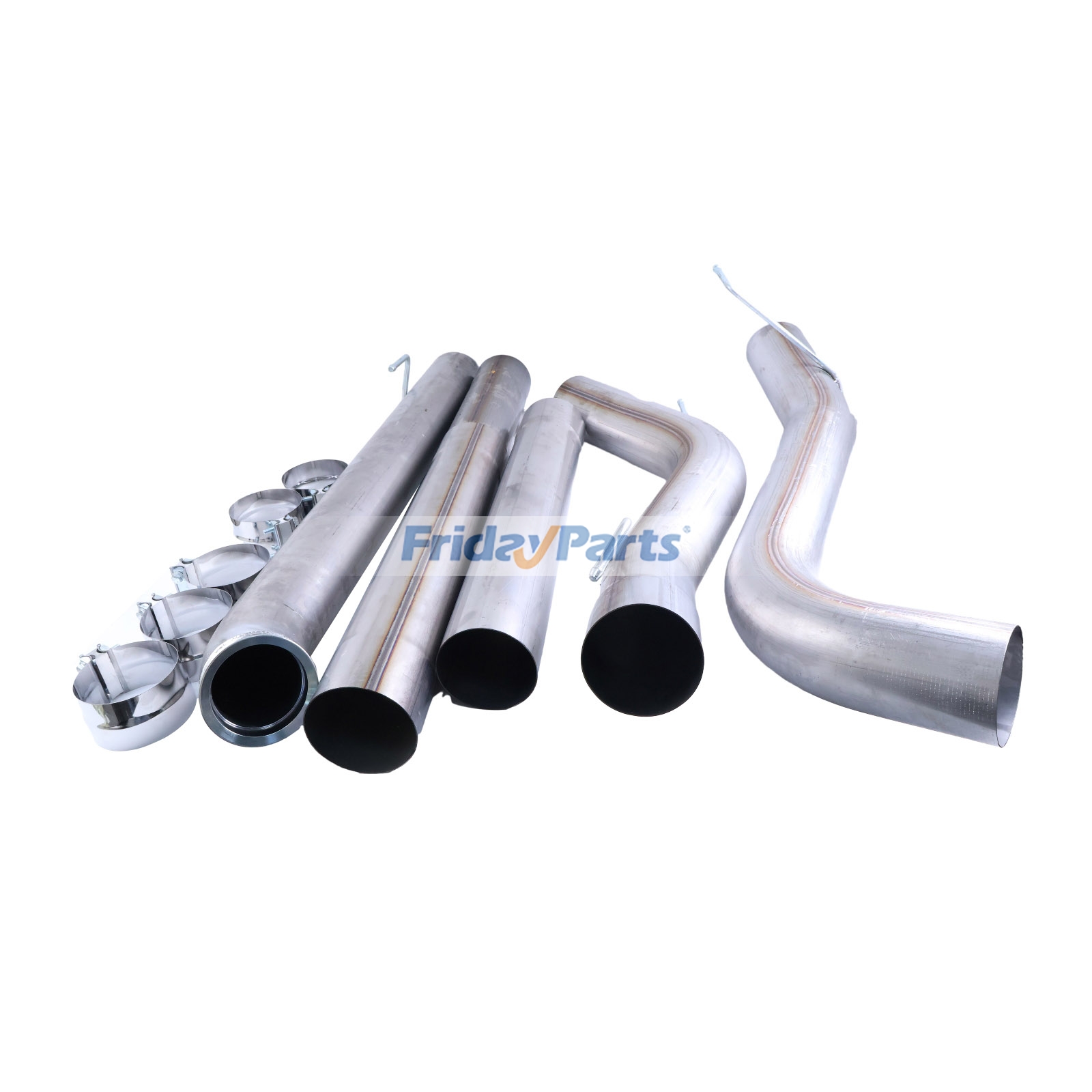 5'' Fallrohr-Rückauspuff für Cummins-Motor 6,7 l Dodge Ram 2500 Ram 3500 2019-2023