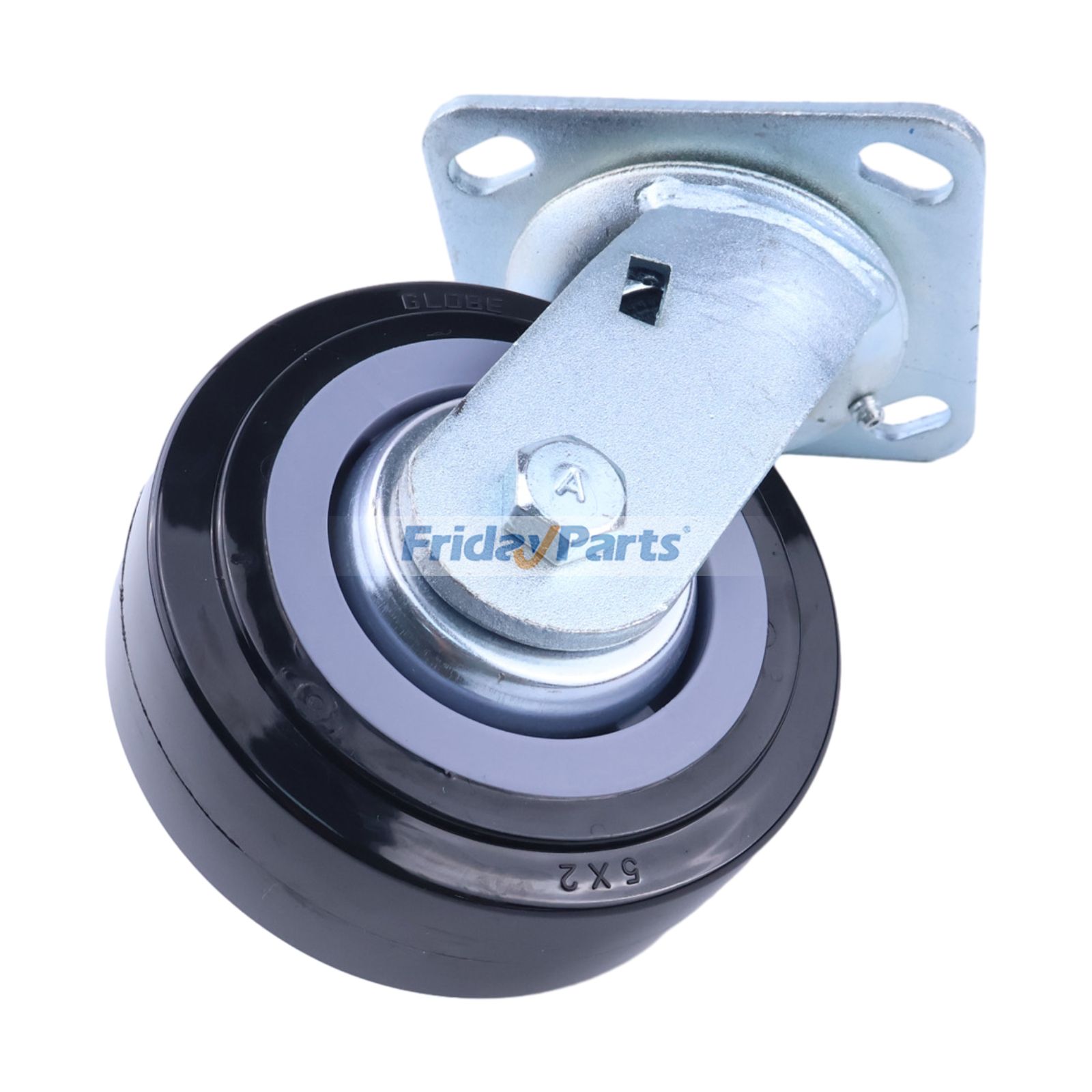 Rueda giratoria de 5" 1049046 para fregadora de pisos Tennant 5680, 5700, 6100E, 6200E, 7100, 7200, T600, T15, T16, barredora S10 para Equipos de limpieza