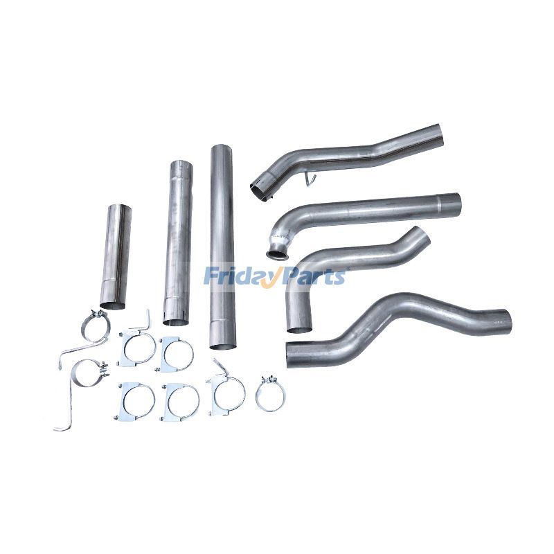 4'' Down Pipe Back Exhaust for Duramax Engine 6.6L LB7 LLY LBZ Chevrolet Silverado GMC Sierra 2500HD 3500HD 2001-2007