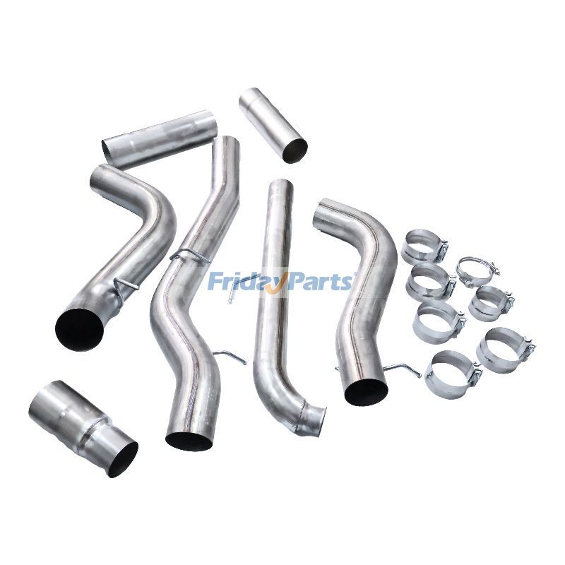 5'' Down Pipe Back Exhaust for Duramax Engine 6.6L LBZ LLY LB7 Chevrolet Silverado GMC Sierra Pickup Truck 2001-2007