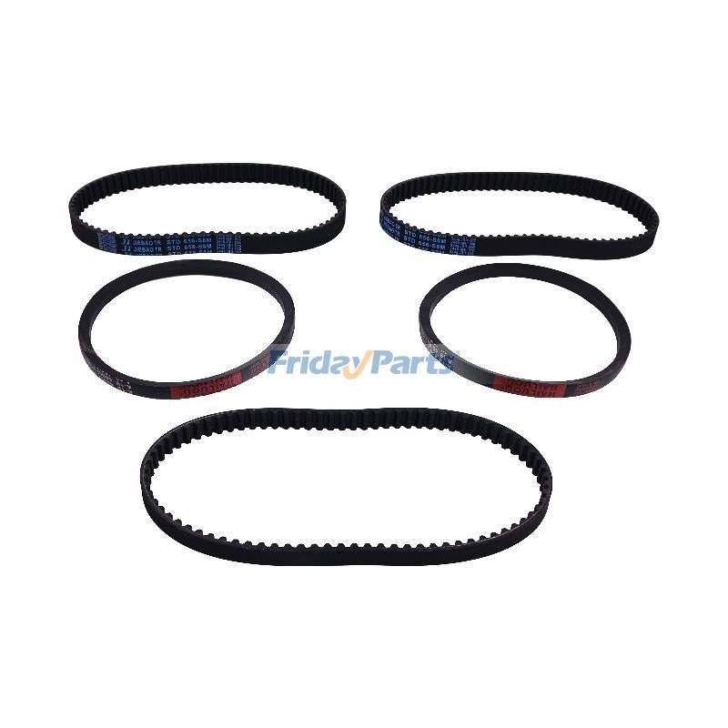 5 Drive Belts 92-9218 65-6210 65-6200 for Toro Mower Greensmaster 800 1000 1600 2600