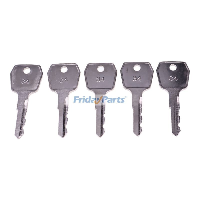 5 Zündschlüssel 511416 57421-22060-71 57421-22000-71 für Toyota-Motor 1DZ 4P 14Z 5K Frühere und ältere Gabelstapler 2FD 2FB 3FD 3FG 4FD 4FG 5FD 5FG 5FB 6FD 6FG 6FB 7FD 7FG