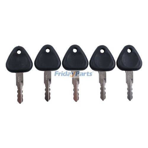 Start Key Compactor 5 Ignition Start Starter Keys SA1123-02960 777 for Volvo EC120D EC140 ...