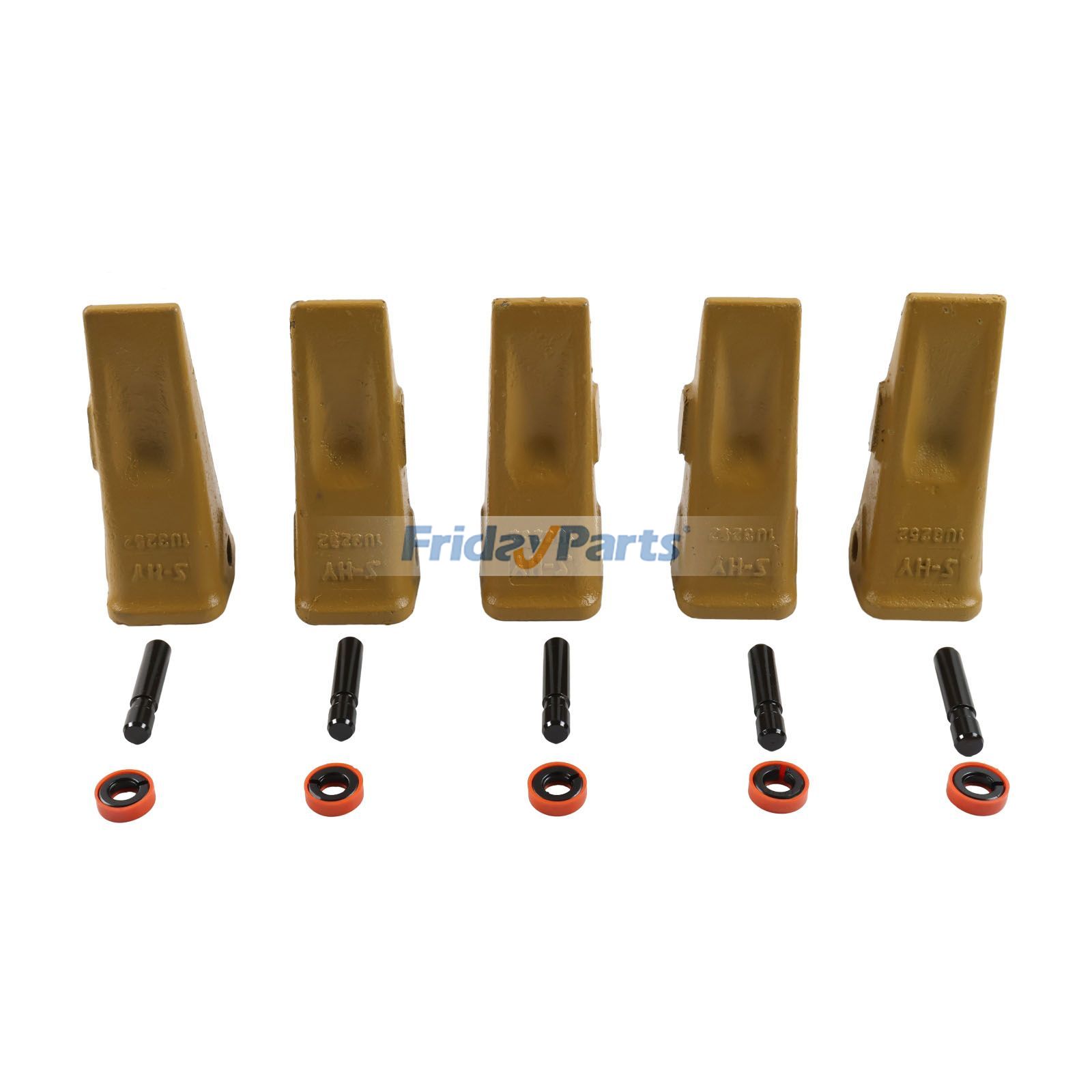  Teeth with Pin & Keeper For CAT