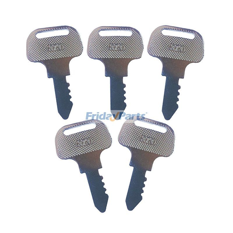 5 PCS 373 イグニッションキー 55364-41180 クボタトラクター F2000 F2100 F2100E F2400 FZ2100 FZ2400用