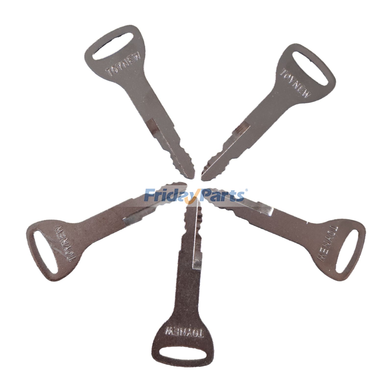 5Pcs Ignition Key 57591-23330-71 162597 for Toyota Forklift 7F20-30 8F20-30