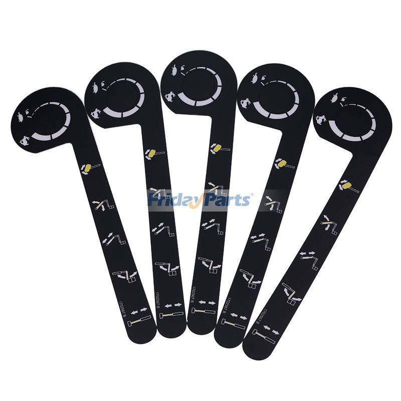 高所作業車 5 PCS 機能スピードデカールブームリフト