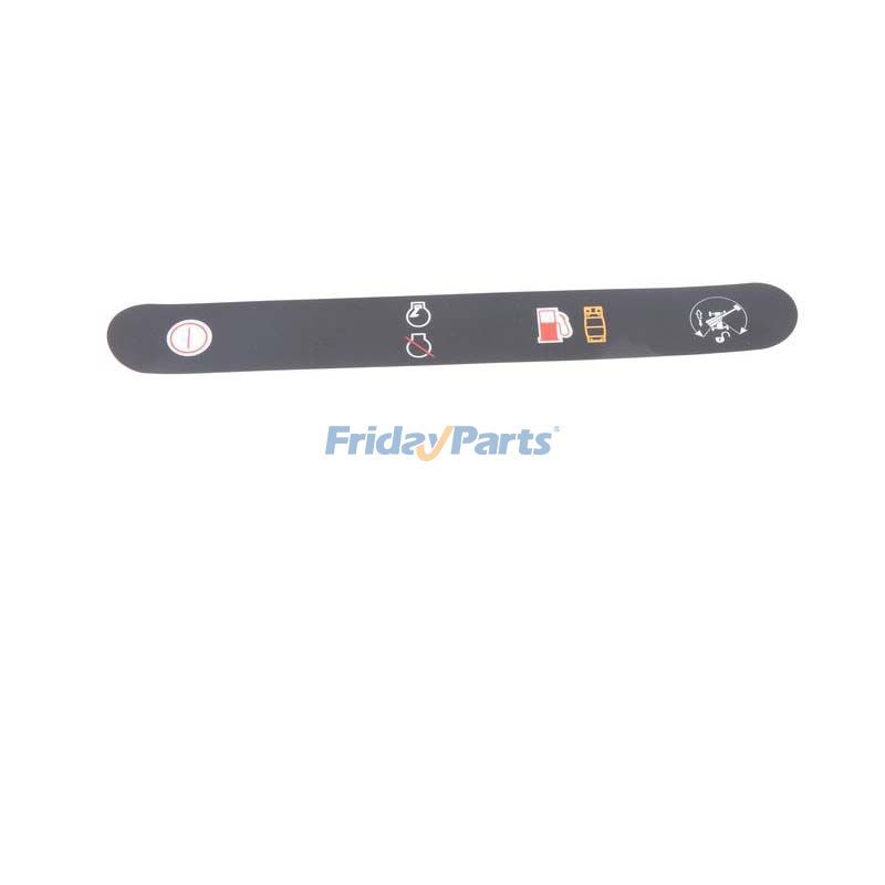 5 PCS Stop Aux Power Decal 1001132175 for JLG Boom Lift E300A E400AJP E450A M450A E600