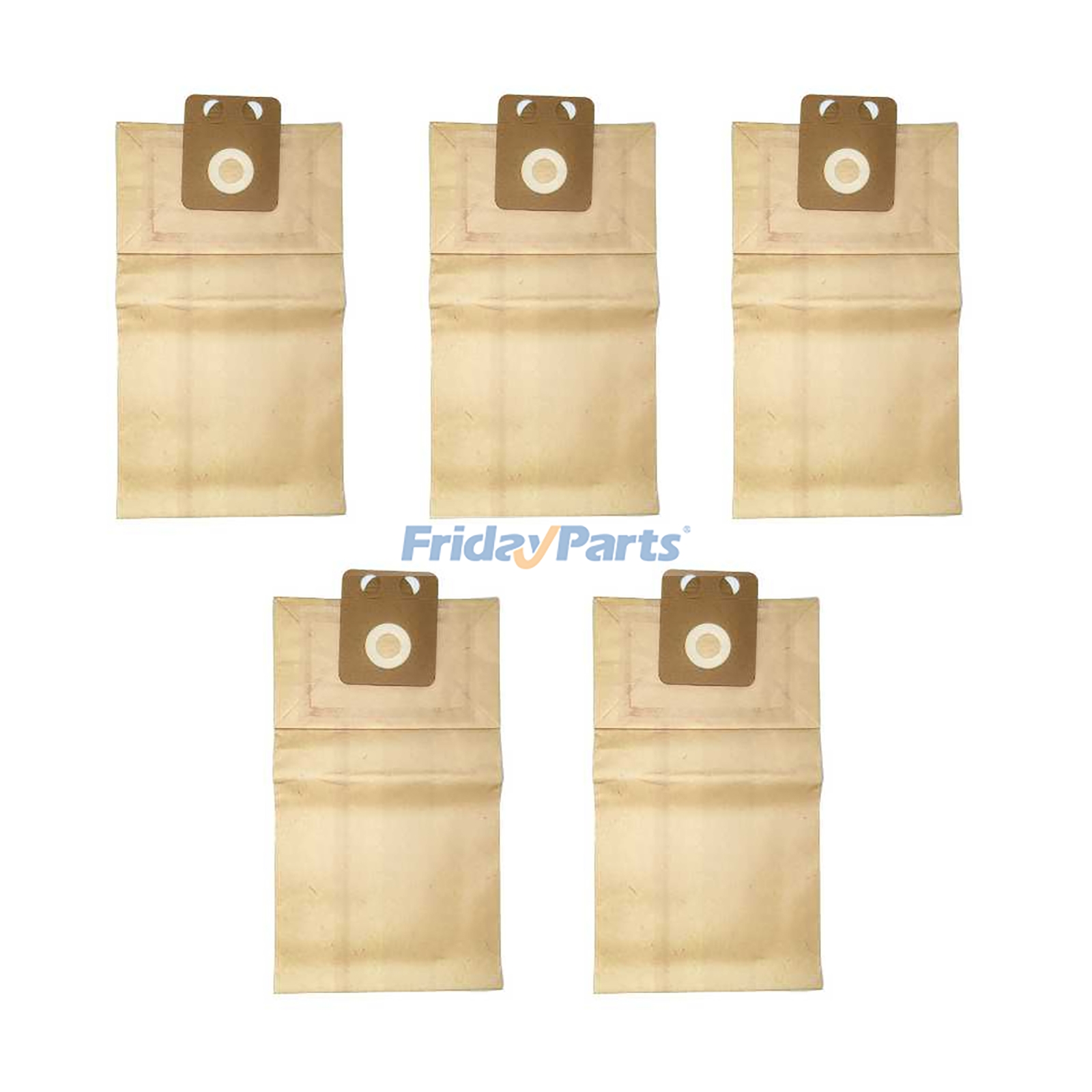 5-teiliger Einweg-Staubbeutel 1408618000 für Nilfisk VP100, VP200 und VP300 Staubsauger der Family Business Serie