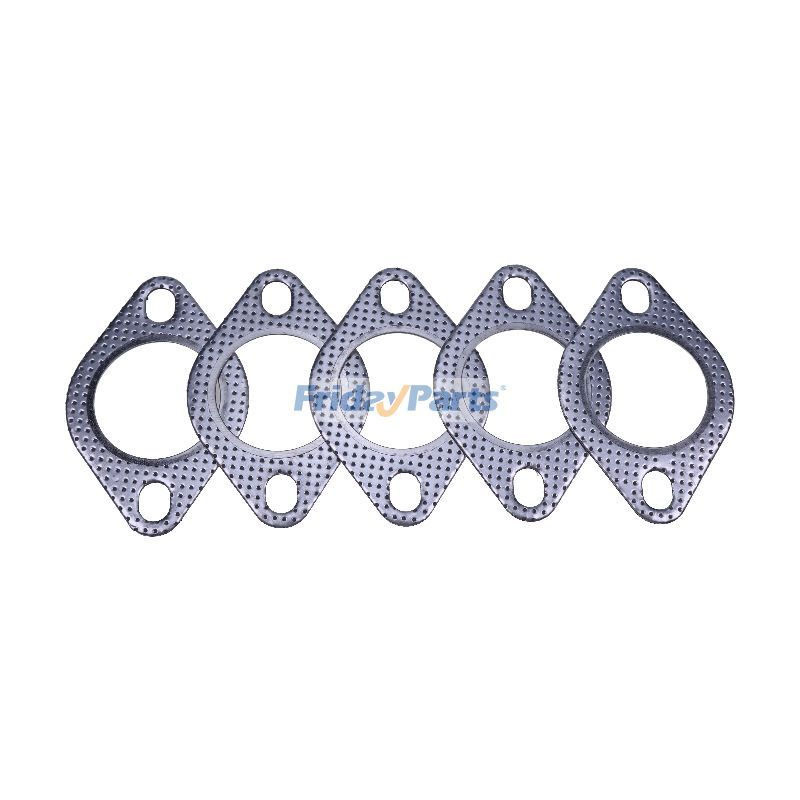 5 Pieces 2 inch 51mm Universal Fitment High Temperature Exhaust Flange Gasket