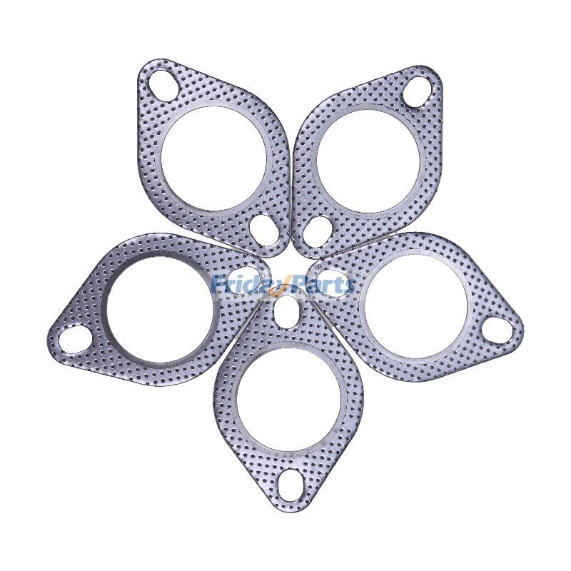 Gerador,Marítimo ,Motoniveladora,Caminhão Para OUTRA MARCA - 5 peças 2 polegadas 51mm encaixe universal junta de flange de exaustão de alta temperatura