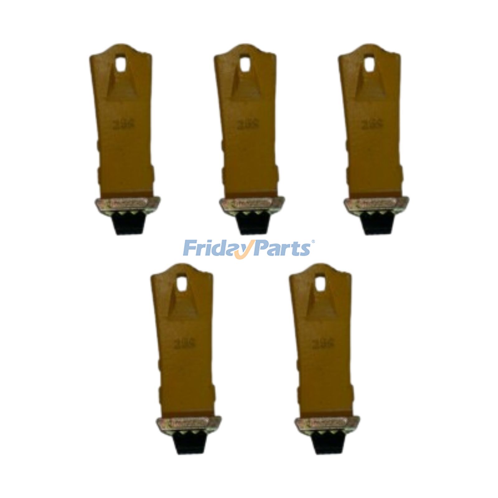 5 Pieces 25S 25T Teeth With 25-30LK Lock 25PN 25-30PN Pin for Bucket 25 Series