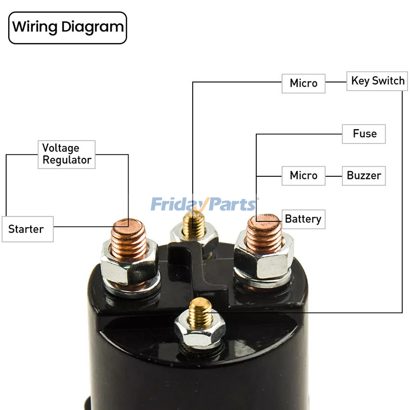 Solenoid For OTHER BRAND Golf Cart