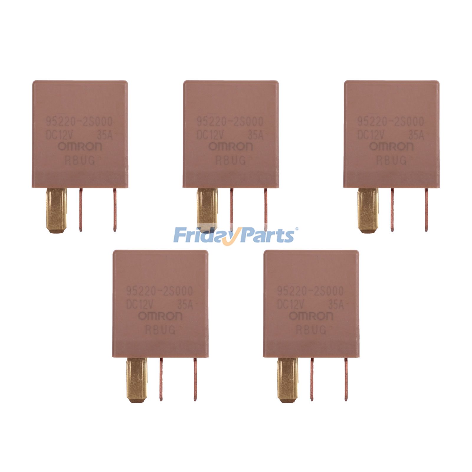 5 stück 4 Pin 12V 35A Relais 95220-2S000 für Hyundai Tucson Santa Fe Elantra GV70 GV60 G90 Kona 2008-2023