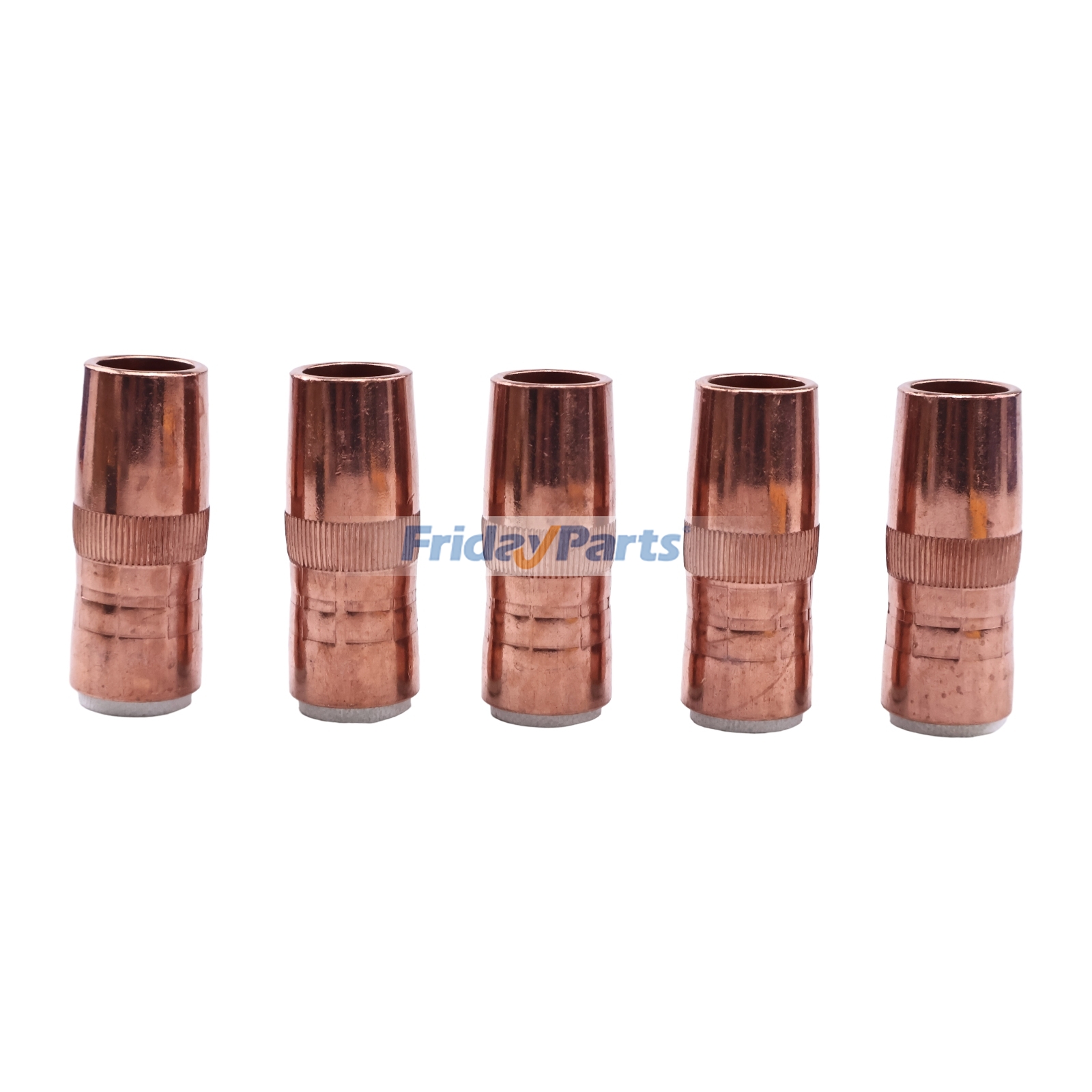 5 peças de bicos de 5/8" e 1/8" NS-5818C para pistola de solda Bernard Mig