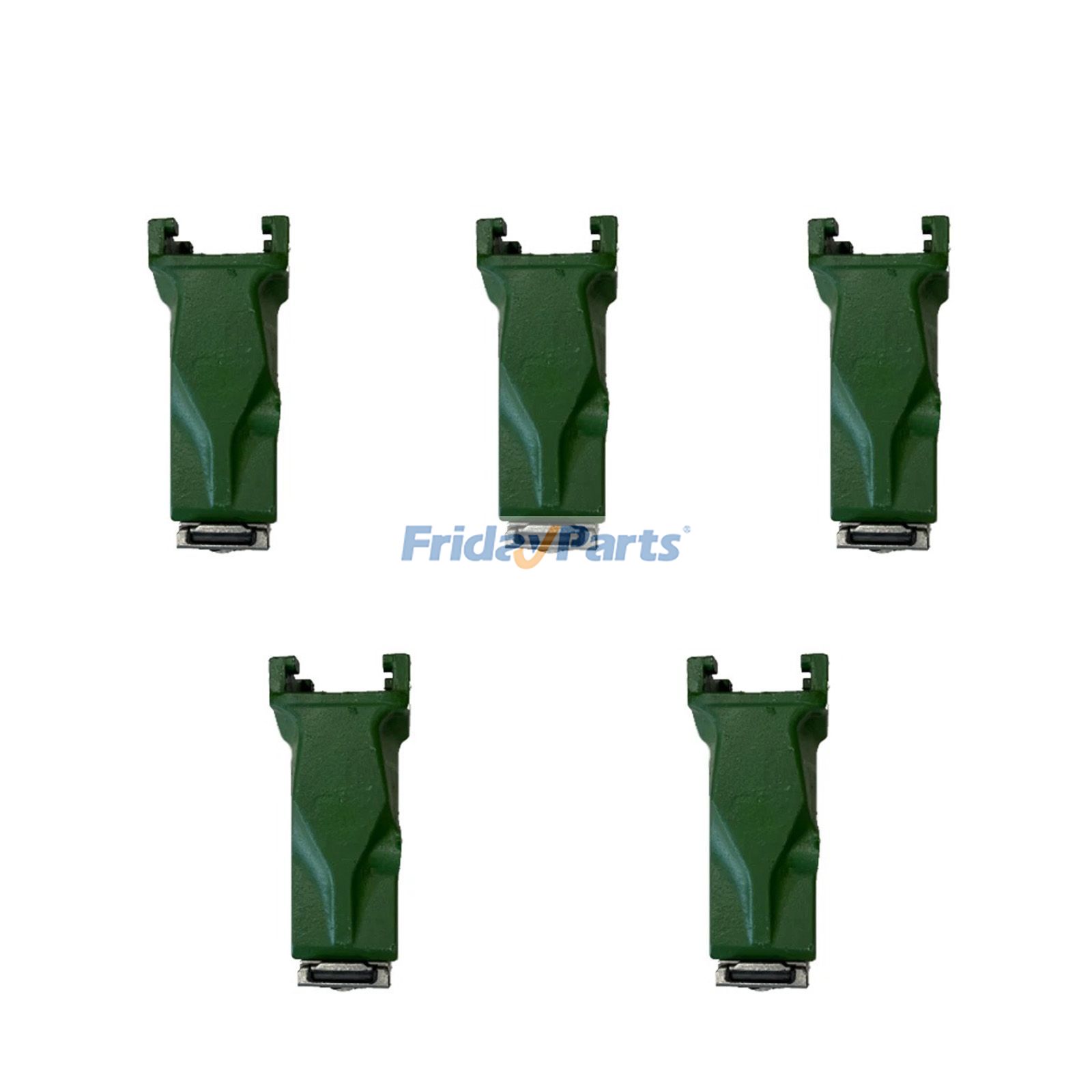 5 Pieces Bucket Digging Teeth V29SYL with Flex Pin V29PN for Excavator