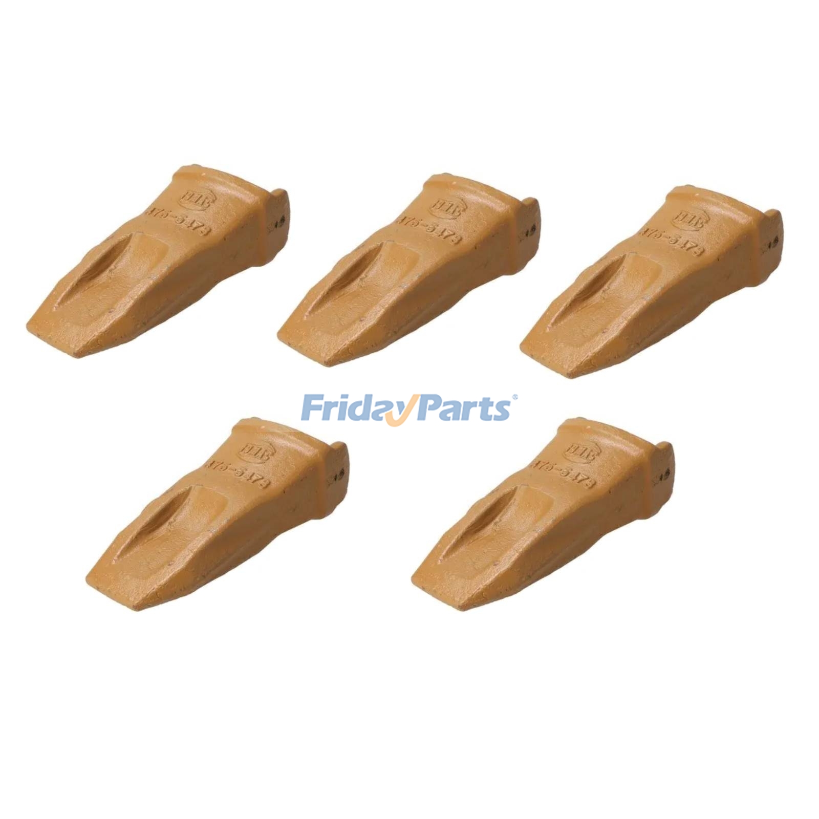 5 piezas de dientes de cucharón 220-9089 para cargadora Caterpillar CAT 953K 953C 953D 950H 962H Excavadora MH3022 para Motor,Excavadora,Pala cargadora