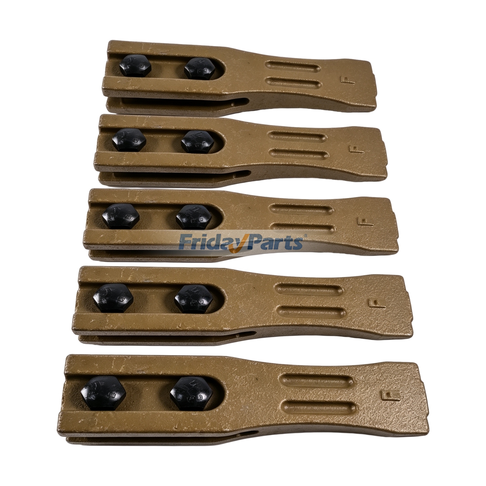 5 Pieces Bucket Teeth 6684447 for Bobcat Backhoe 406 506 M06