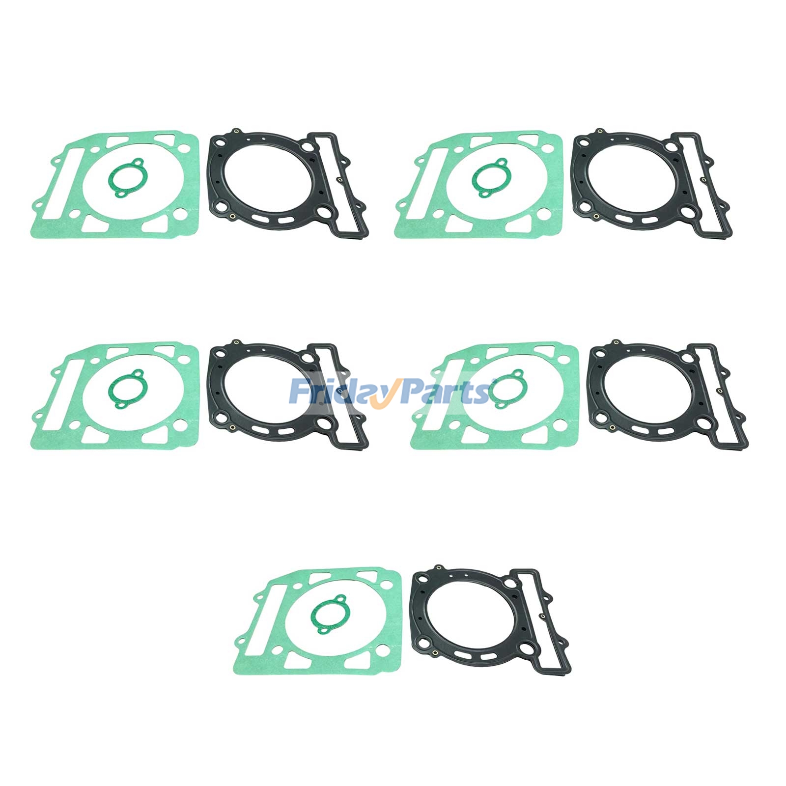 5 Pieces Cylinder Head Base Tensioner Gasket 12250-012-0000 1207A-010000-0100 P0100001207A0100 for Hisun UTV ATV 500
