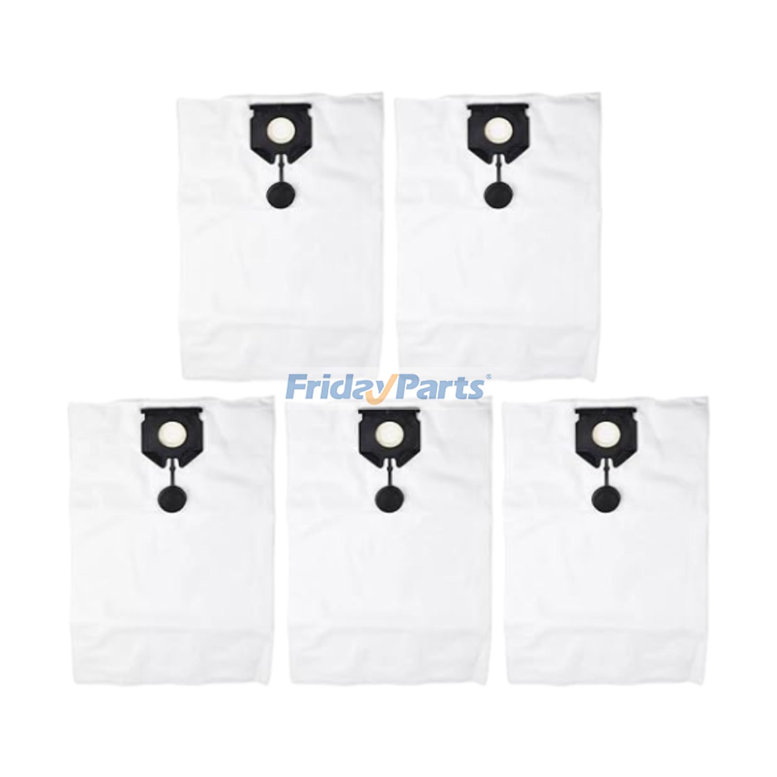 5 Pieces Dust Bag 2.889-154.0 2.889-155.0 for Karcher NT30/1 NT40/1 NT50/1 Vacuum Cleaner
