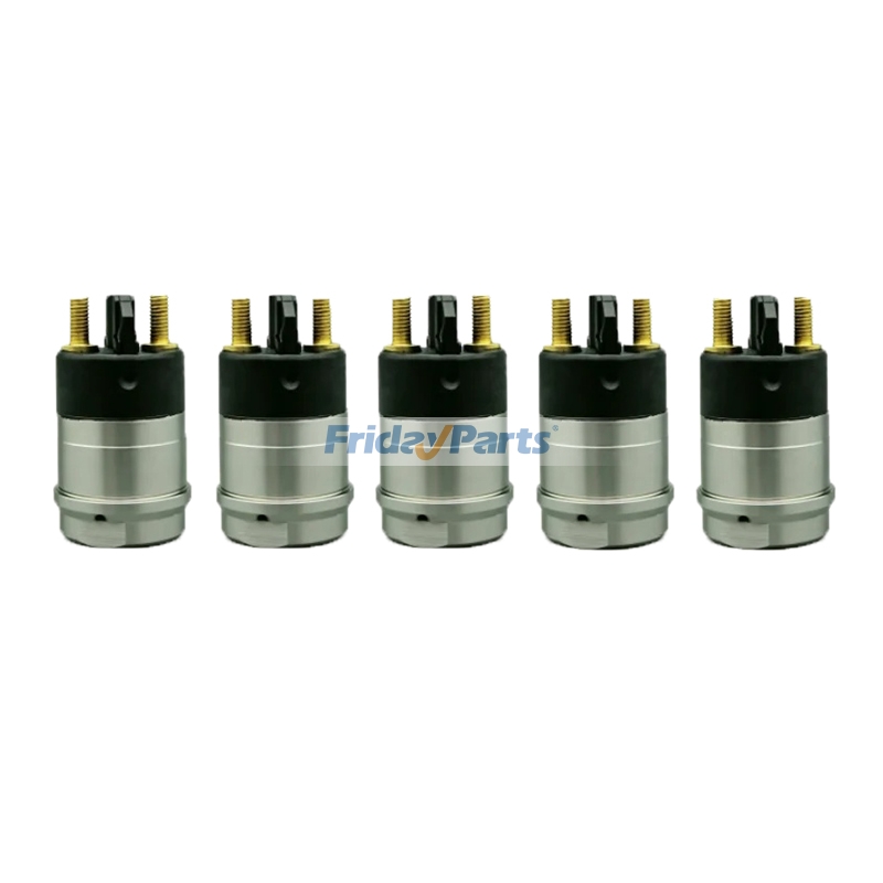5 Pieces Fuel Injector Solenoid F00RJ02697 for Dodge Vehicle Ram 2500 3500