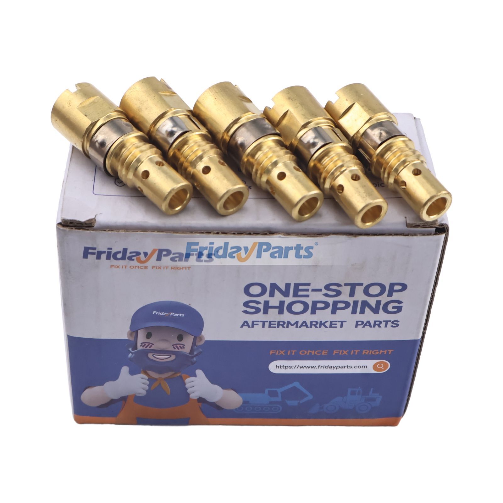 ミラーミグ溶接ガンMDX-100用ガスディフューザーD-M100 5個