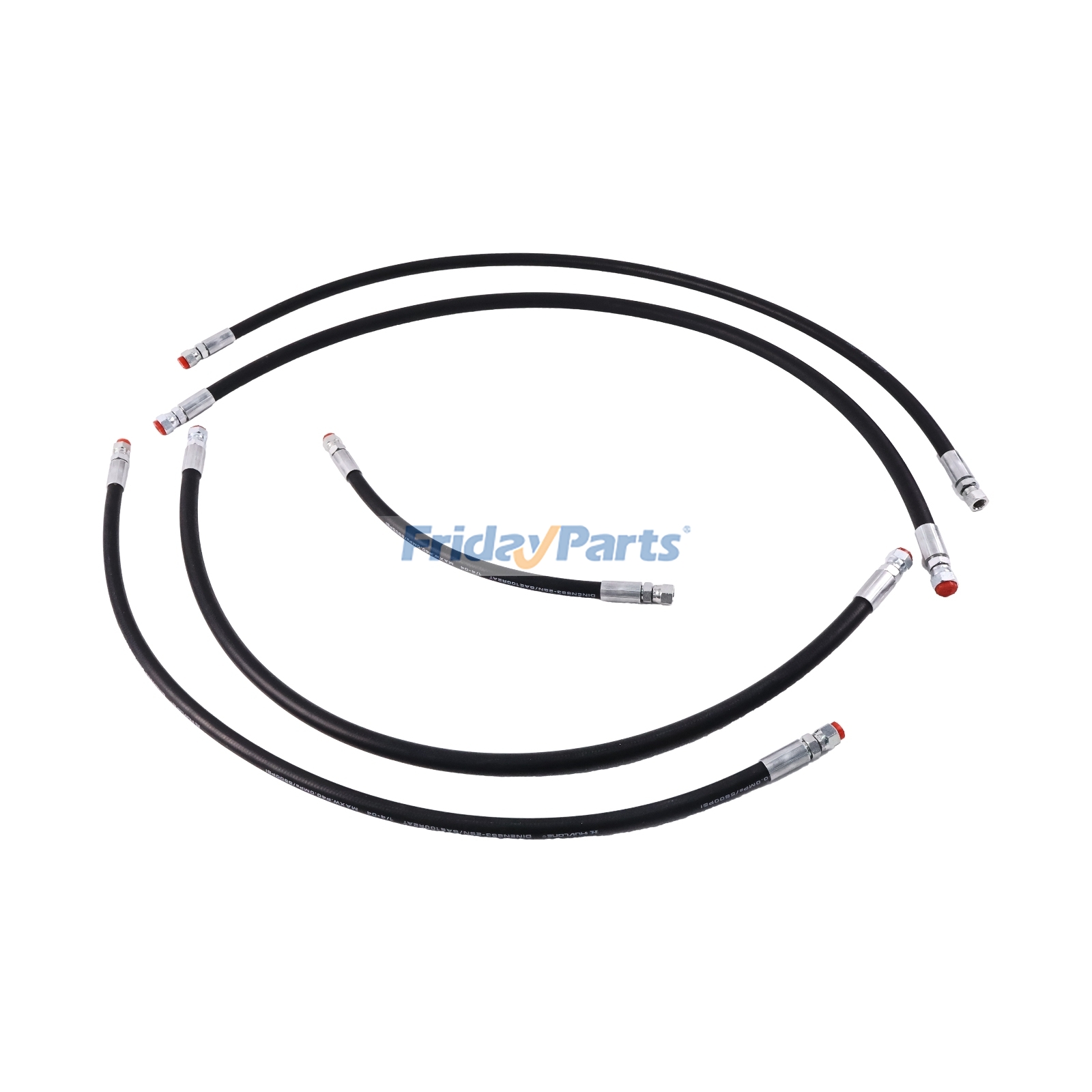 Kit de 5 mangueras hidráulicas para quitanieves Fisher XV2 XtremeV para Equipo para Nieve Para OTRA MARCA FridayParts