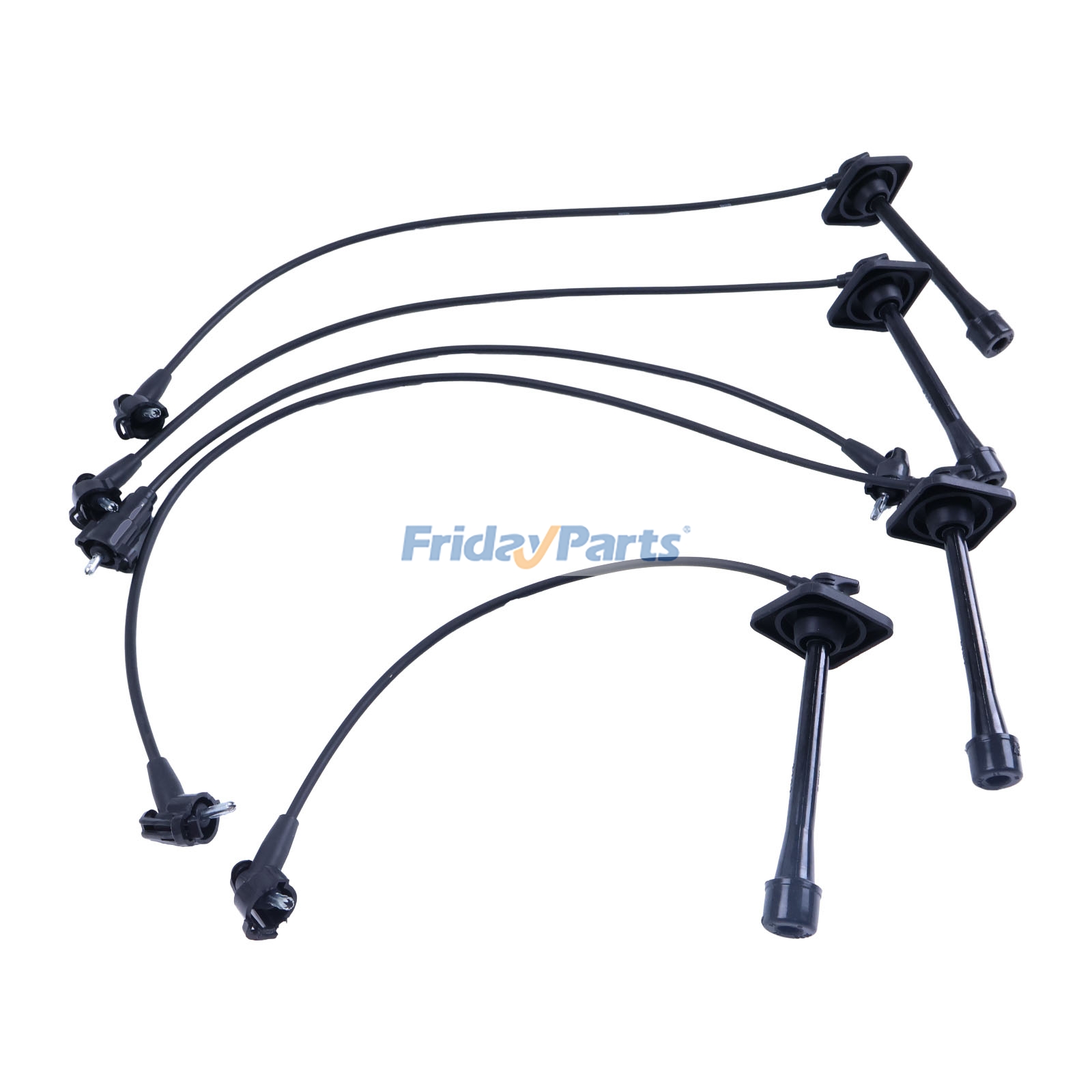 5 Pieces Ignition Spark Plug Wire 90919-21576 90919-22302 for Toyota Engine 3SFE 5SFE Vehicle Camry Celica MR2 RAV4