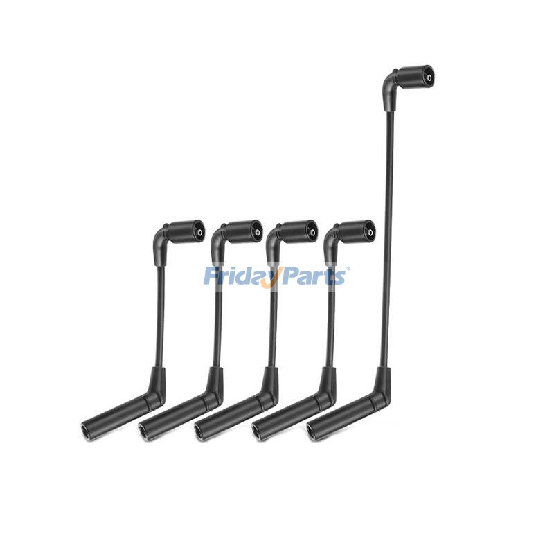 5 Pieces Ignition Spark Plug Wire 96288956 for Chevrolet Vehicle Spark Matiz