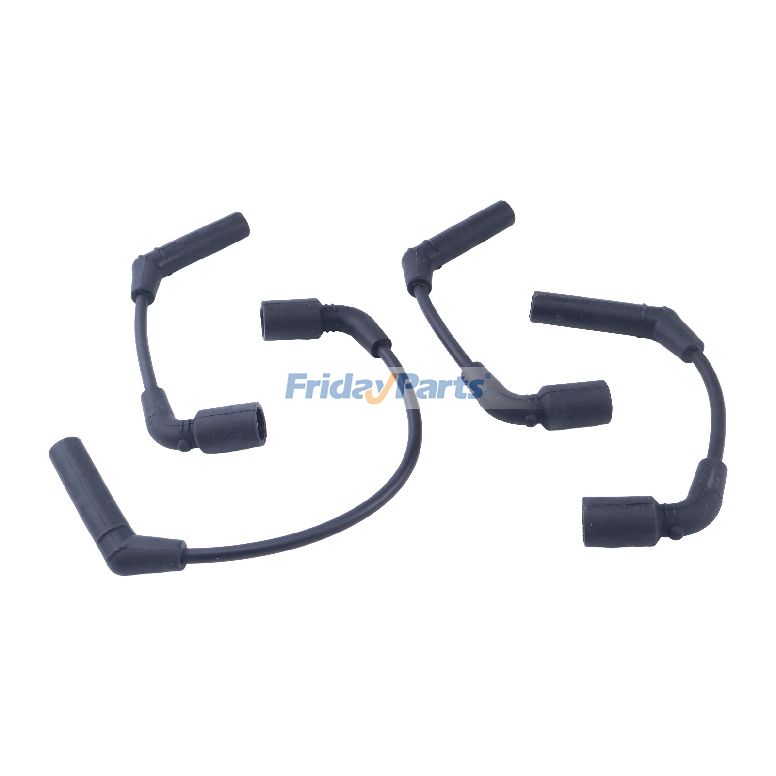 5 Pieces Ignition Spark Plug Wire for Vehicle