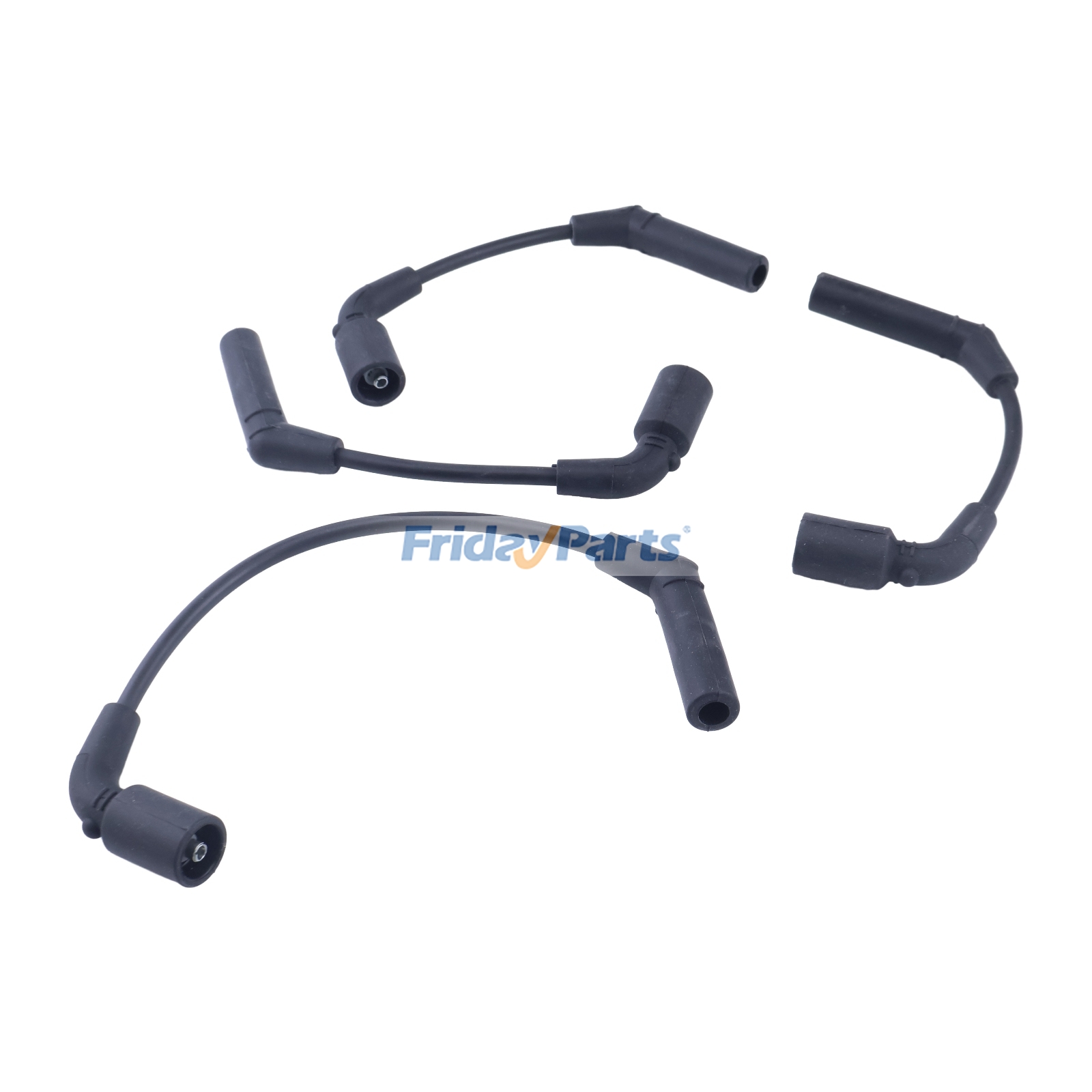 5 Pieces Ignition Spark Plug Wire 96288956 for Chevrolet Vehicle Spark Matiz